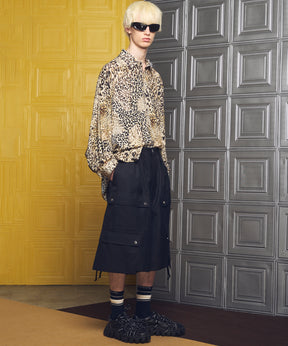 [26SS 预购] 4 色青年布可水洗羊毛 Prime 宽幅工装短裤