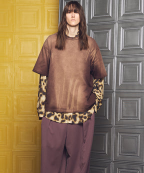 【26ss PRE-ORDER】Flower Patchwork Vintage Like Prime-Over Sweat Zip Hoodie