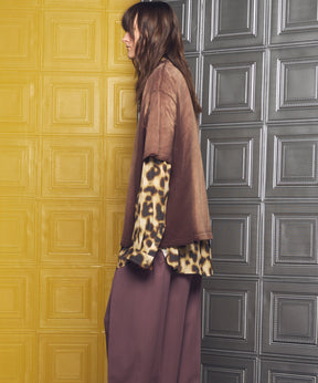 【26ss PRE-ORDER】Flower Patchwork Vintage Like Prime-Over Sweat Zip Hoodie