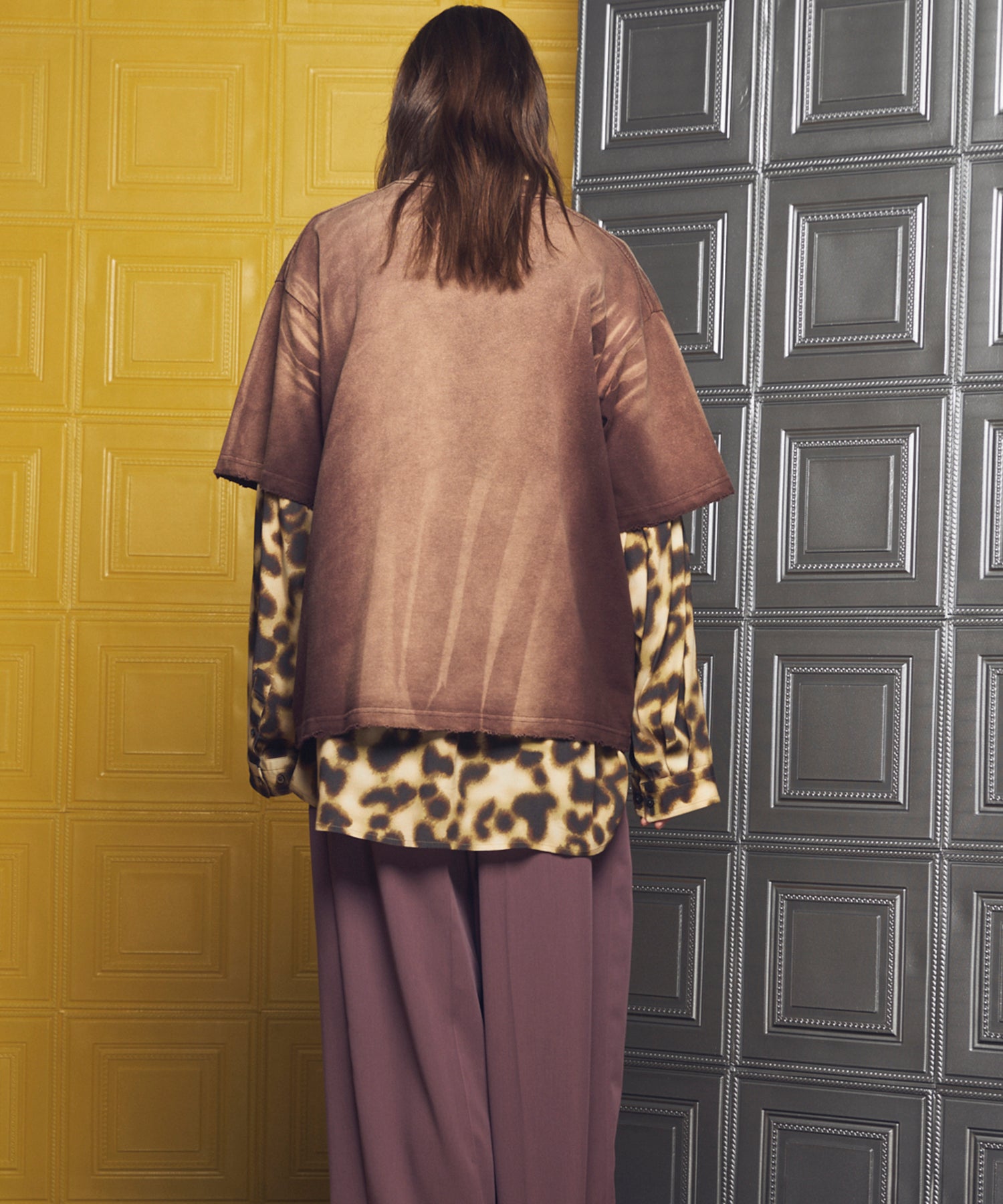 【26ss PRE-ORDER】Flower Patchwork Vintage Like Prime-Over Sweat Zip Hoodie