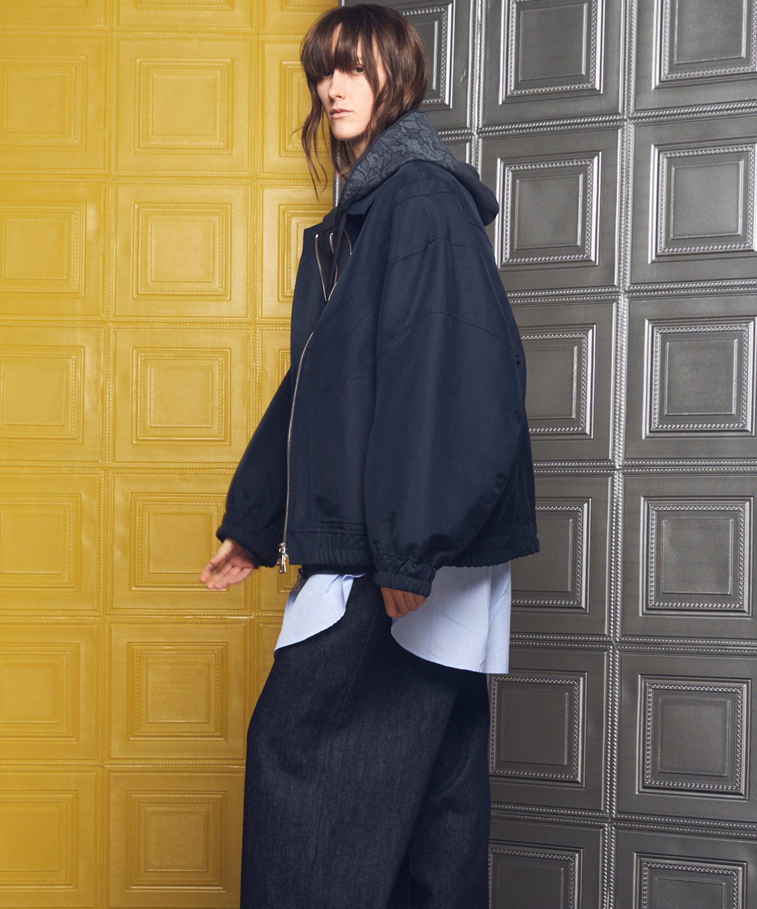 Prime-Over Multi Switching Blouson