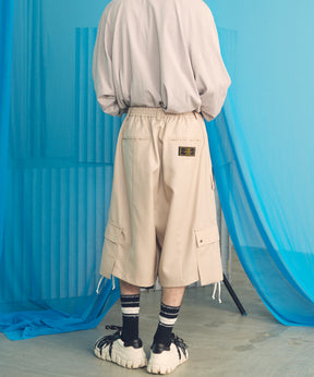 [26SS 预购] 4 色青年布可水洗羊毛 Prime 宽幅工装短裤