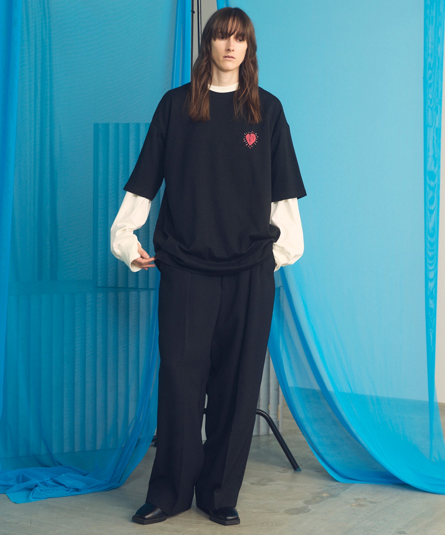 【26ss PRE-ORDER】Flower Patchwork Vintage Like Prime-Over Sweat Zip Hoodie