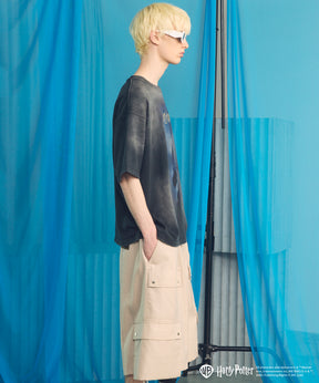 【26ss PRE-ORDER】Flower Patchwork Vintage Like Prime-Over Sweat Zip Hoodie