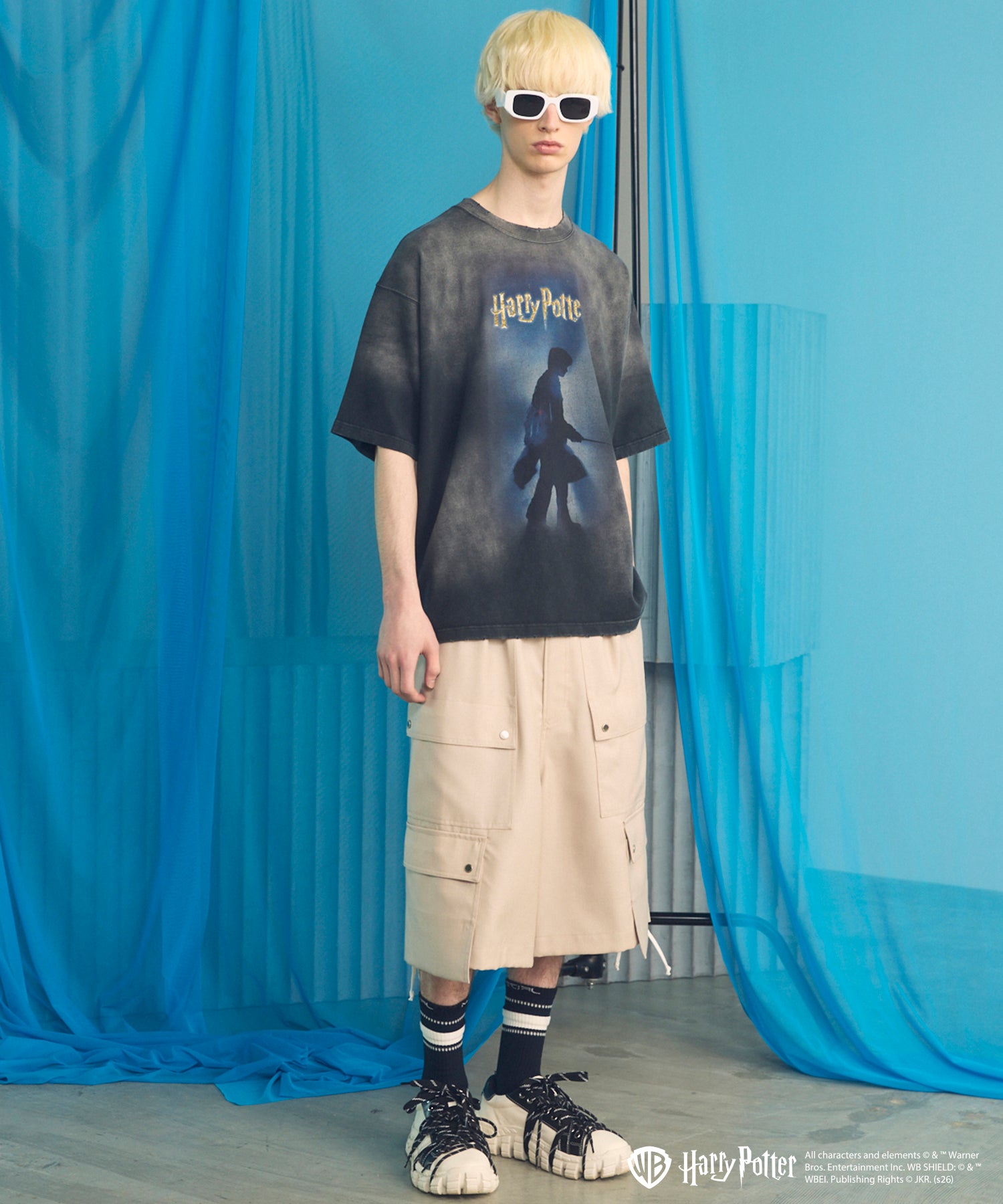 [26SS 预购] 4 色青年布可水洗羊毛 Prime 宽幅工装短裤