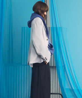 【26ss PRE-ORDER】Crispy Cross Calze Regular-Over 2b Tailored Jacket