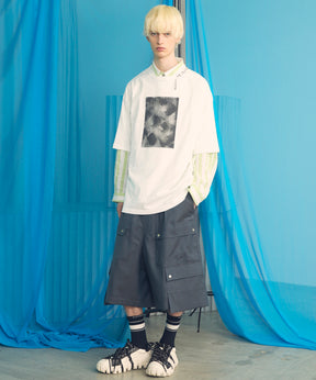 [26SS 预购] 4 色青年布可水洗羊毛 Prime 宽幅工装短裤