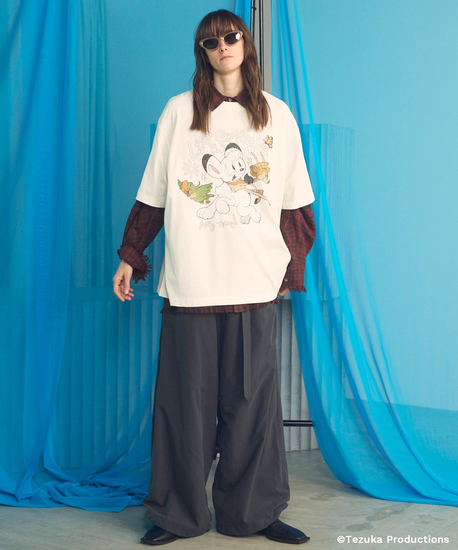 【26ss PRE-ORDER】Flower Patchwork Vintage Like Easy Sweat Pants