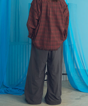 4 Colors Chambray Washable Wool Peaked Lapel Double Breasted Jacket