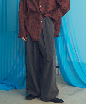 4 Colors Chambray Washable Wool Peaked Lapel Double Breasted Jacket