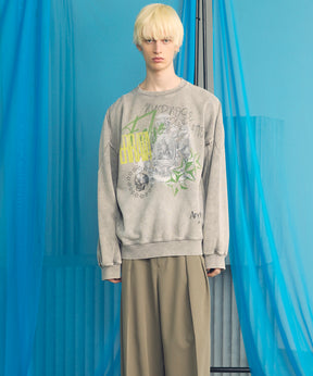 【Hypnose Association for MAISON SPECIAL】「STAR」Prime-Over Crew Neck Sweatshirt