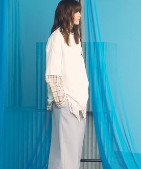 【26ss PRE-ORDER】Flower Patchwork Vintage Like Prime-Over Sweat Zip Hoodie