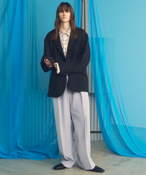 【26ss PRE-ORDER】Crispy Cross Calze Regular-Over 2b Tailored Jacket