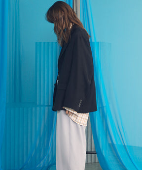 【26ss PRE-ORDER】Crispy Cross Calze Regular-Over 2b Tailored Jacket