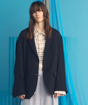 【26ss PRE-ORDER】Crispy Cross Calze Regular-Over 2b Tailored Jacket