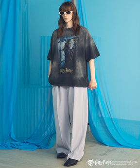 【26SS PRE-ORDER】Wooly Mesh One-tuck Prime-Wide Tapered Slacks