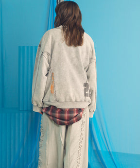 【Hypnose Association for MAISON SPECIAL】「SQUIRREL」Prime-Over Crew Neck Sweatshirt