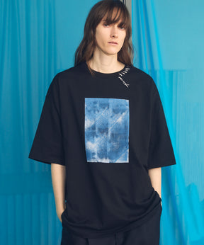 【26ss PRE-ORDER】Flower Patchwork Vintage Like Prime-Over Sweat Zip Hoodie