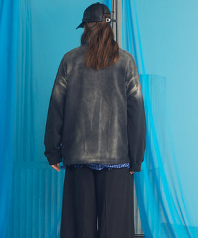 4 Colors Chambray Washable Wool Peaked Lapel Double Breasted Jacket