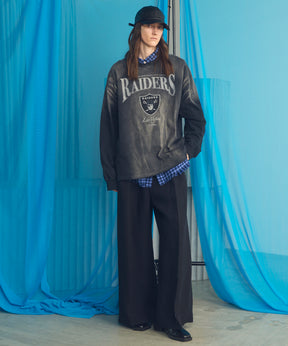 Italian Dead Stock Fabric Prime-Over Regular Collar Heavy-Weight Flannel Shirt Blouson