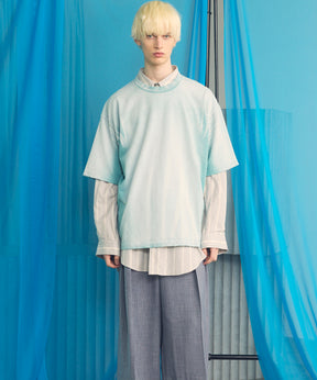 【26ss PRE-ORDER】Flower Patchwork Vintage Like Prime-Over Sweat Zip Hoodie