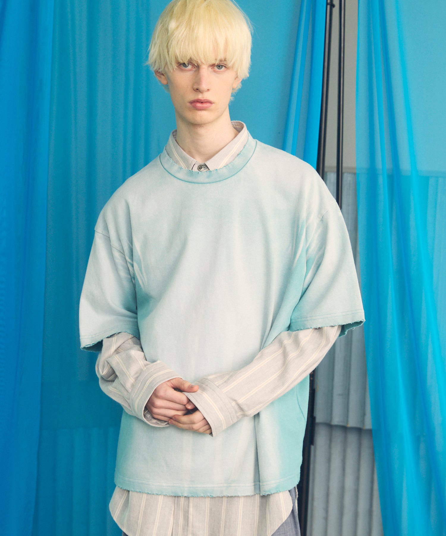 【26ss PRE-ORDER】Flower Patchwork Vintage Like Prime-Over Sweat Zip Hoodie