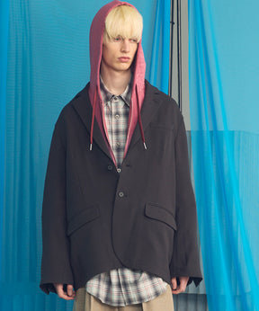 【26ss PRE-ORDER】Crispy Cross Calze Regular-Over 2b Tailored Jacket