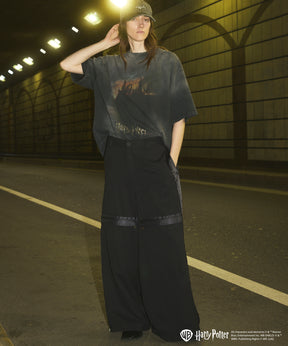 【26ss PRE-ORDER】Flower Patchwork Vintage Like Prime-Over Sweat Zip Hoodie