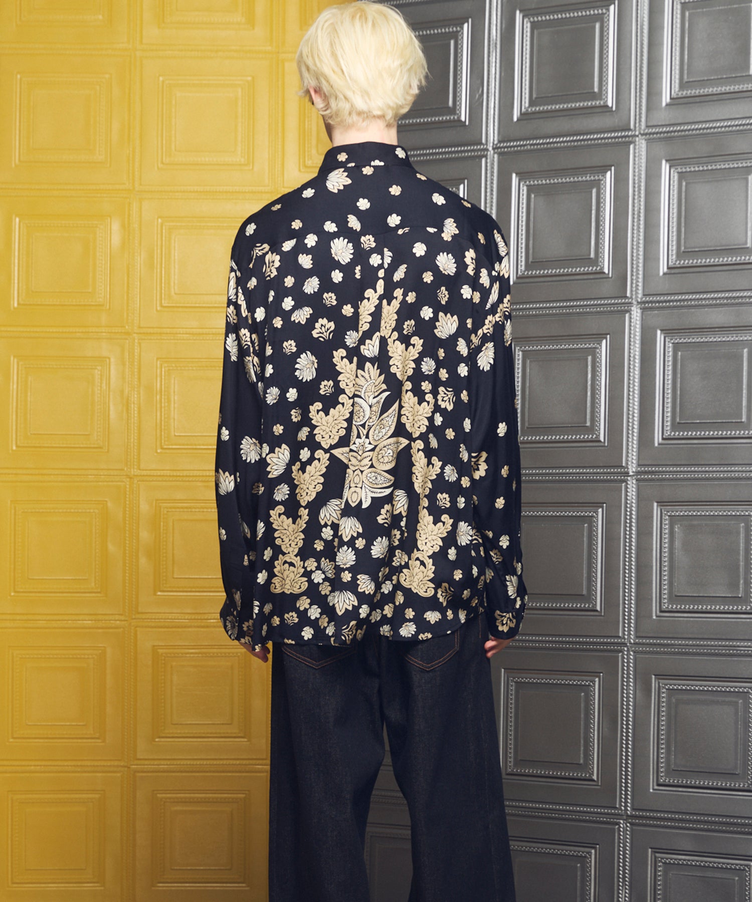 [意大利滞销面料] Prime-Over 常规领重磅法兰绒衬衫外套