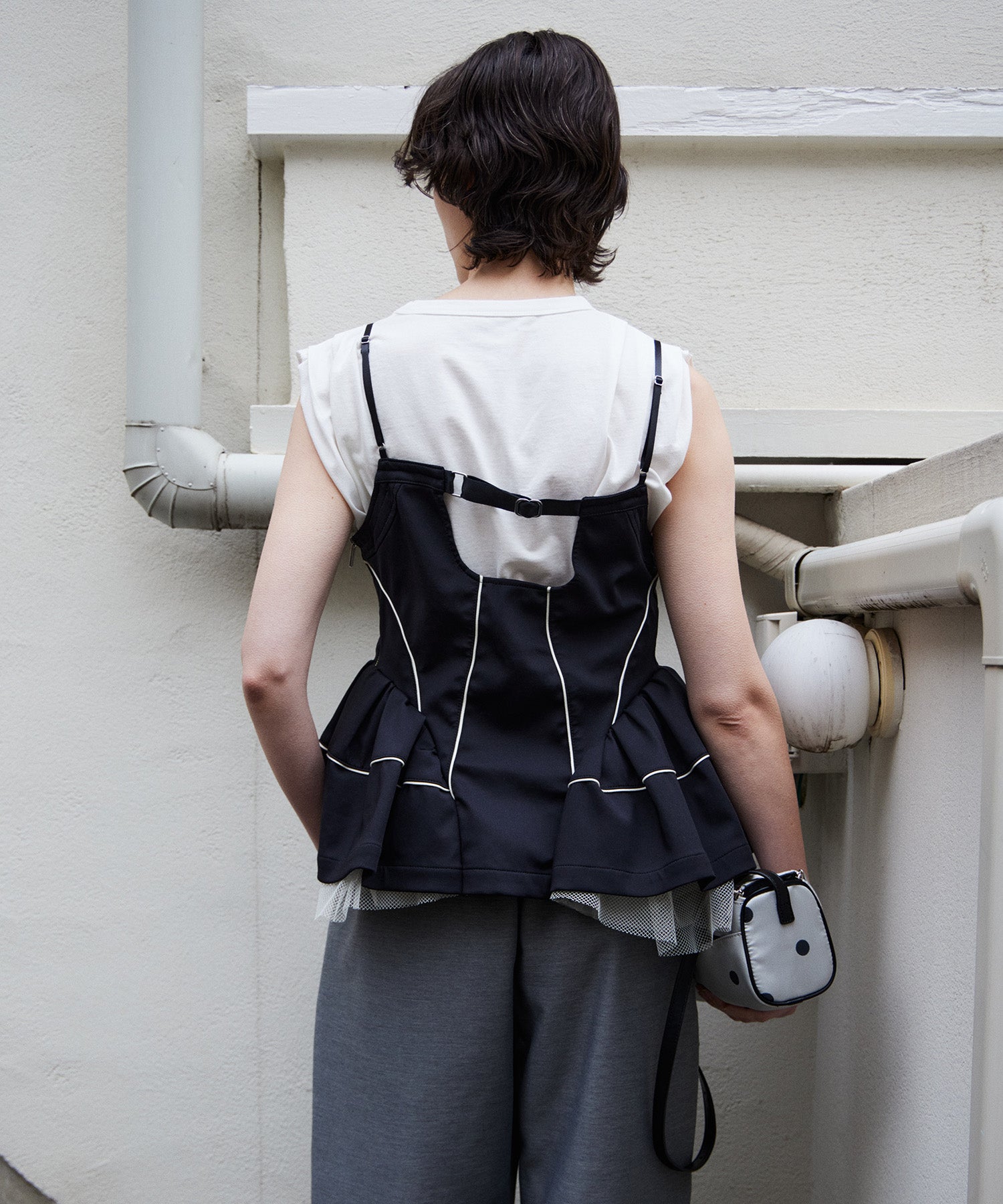 【2026Summer PRE-ORDER】Piping Peplum Tunic