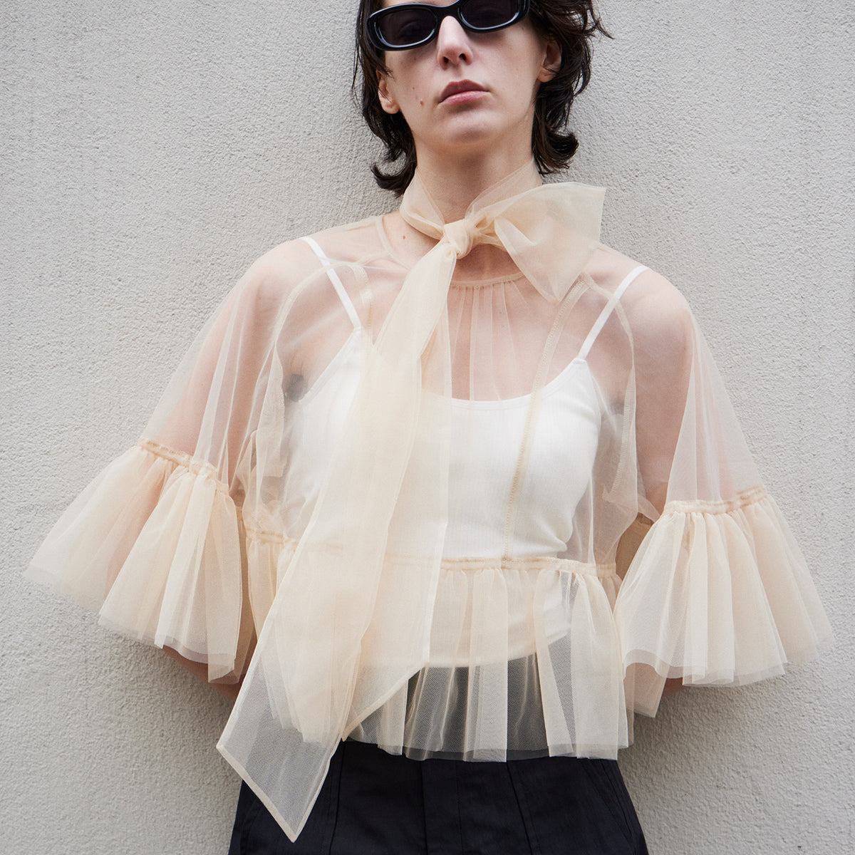 SALE】Multiway Sheer Top