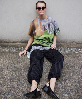 【PRE-ORDER】Wrap Satin Lace Pants