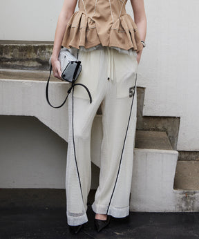 Numbering Mesh Pants