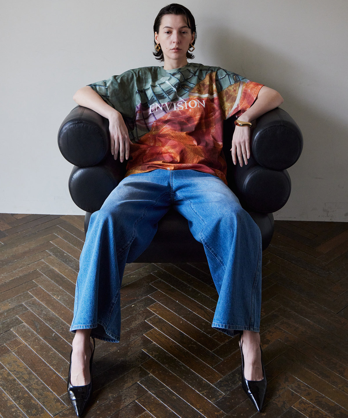 【2026夏季预购】2WAY高腰宽牛仔布