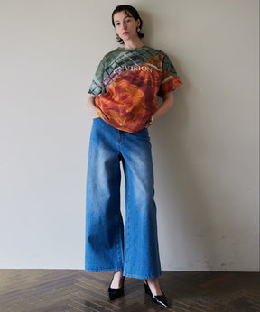 【2026Summer PRE-ORDER】2WAY High-Waist Wide Denim
