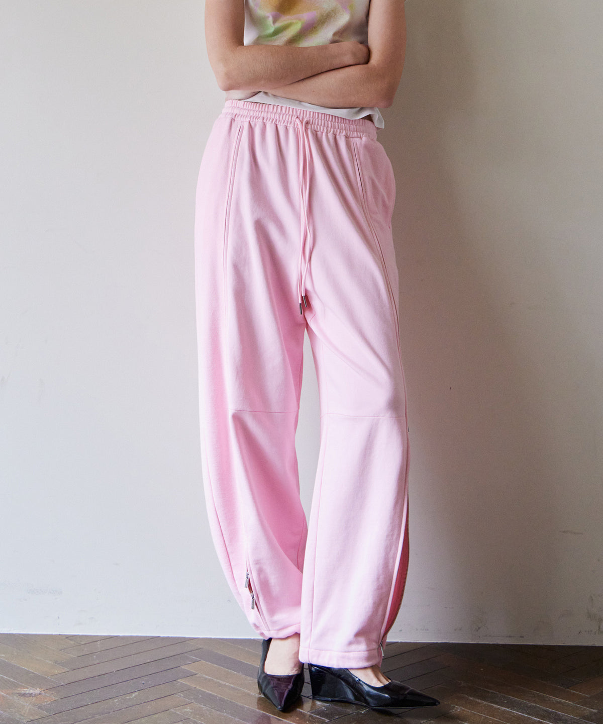 【2026Summer PRE-ORDER】Front Zip Sweat Pants