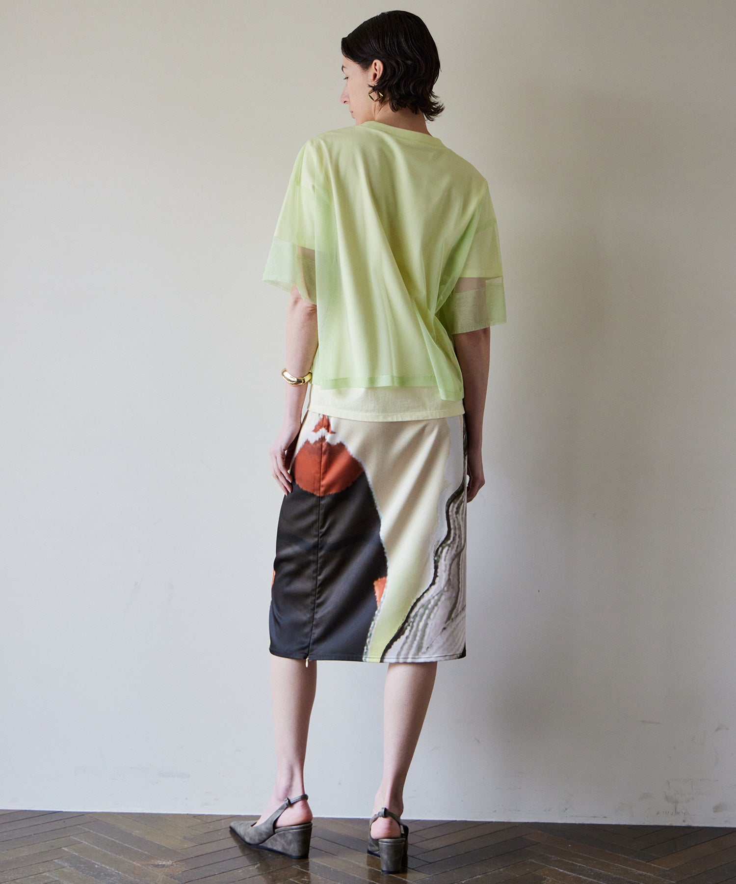 【PRE-ORDER】Sheer Layered T-Shirt