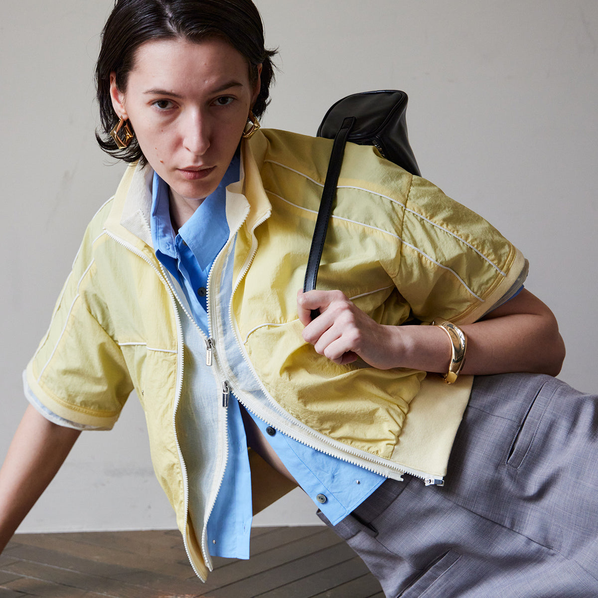 PRE-ORDER】Double Zip Track Blouson