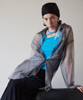 【2026Summer PRE-ORDER】2way Sheer Shirt