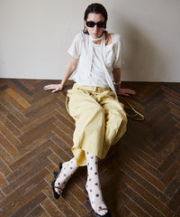 Tie Detail 2way Twist T-Shirt
