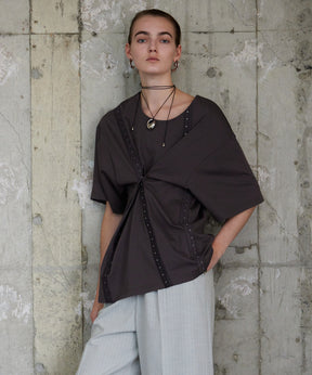 Hook-and-Eye Big Over T-Shirt