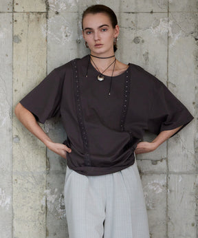 Hook-and-Eye Big Over T-Shirt