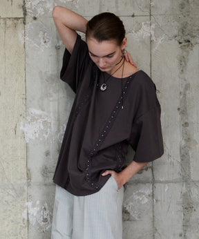 Hook-and-Eye Big Over T-Shirt