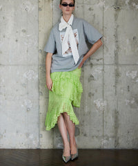 Lace Tiered Skirt