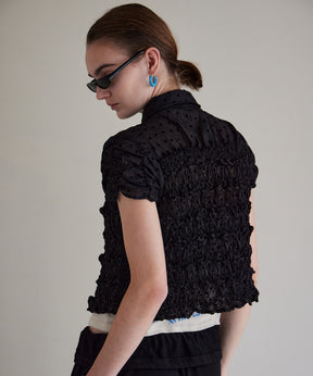【PRE-ORDER】Shirring French Sleeve Shirt