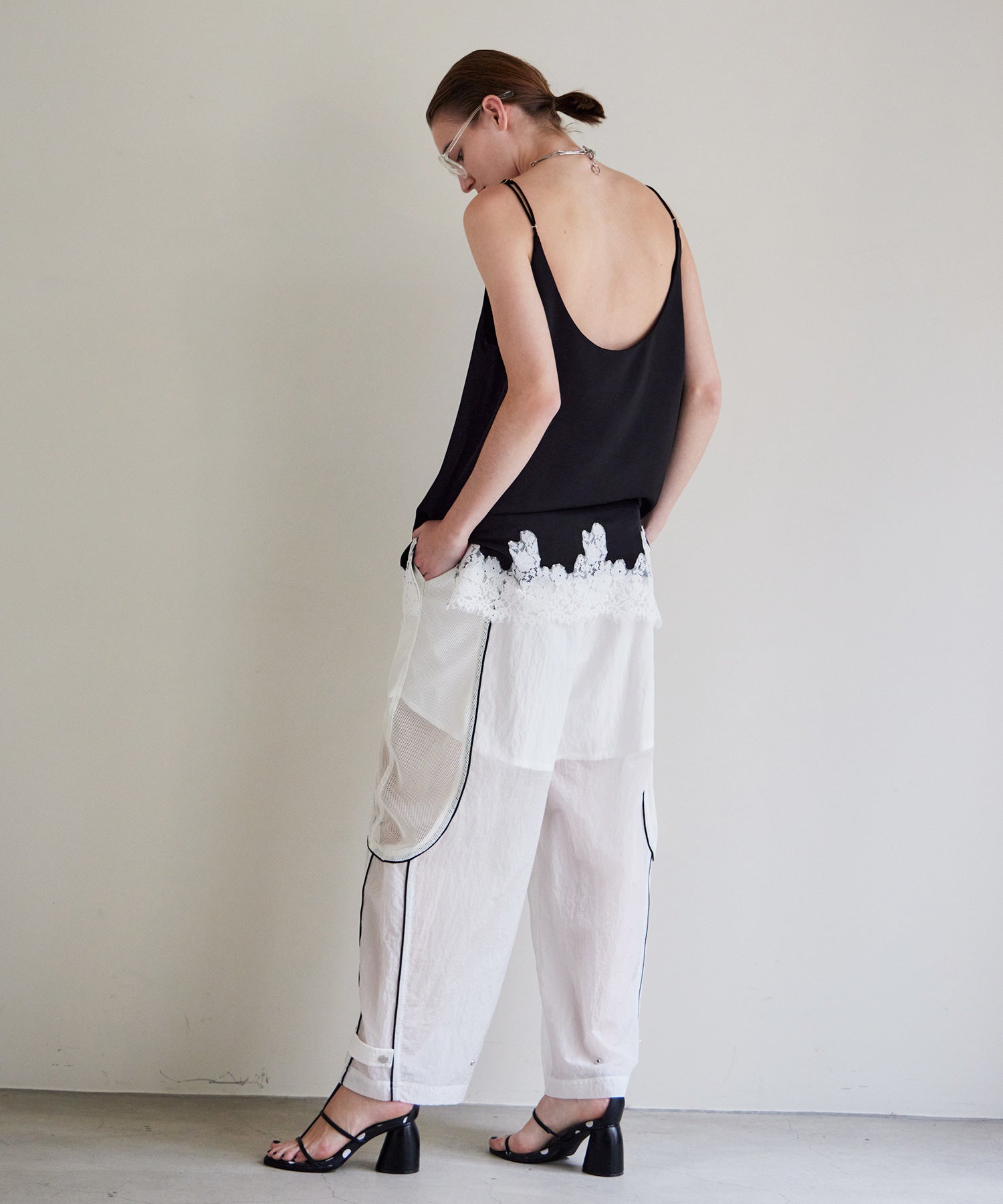 [2026Summer PRE-ORDER]Mesh Sporty Balloon Pants