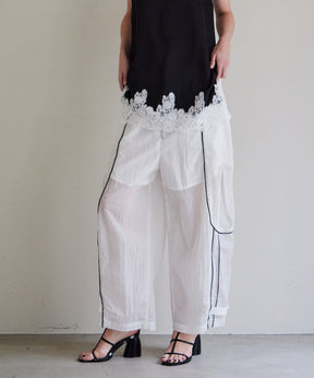 [2026Summer PRE-ORDER]Mesh Sporty Balloon Pants