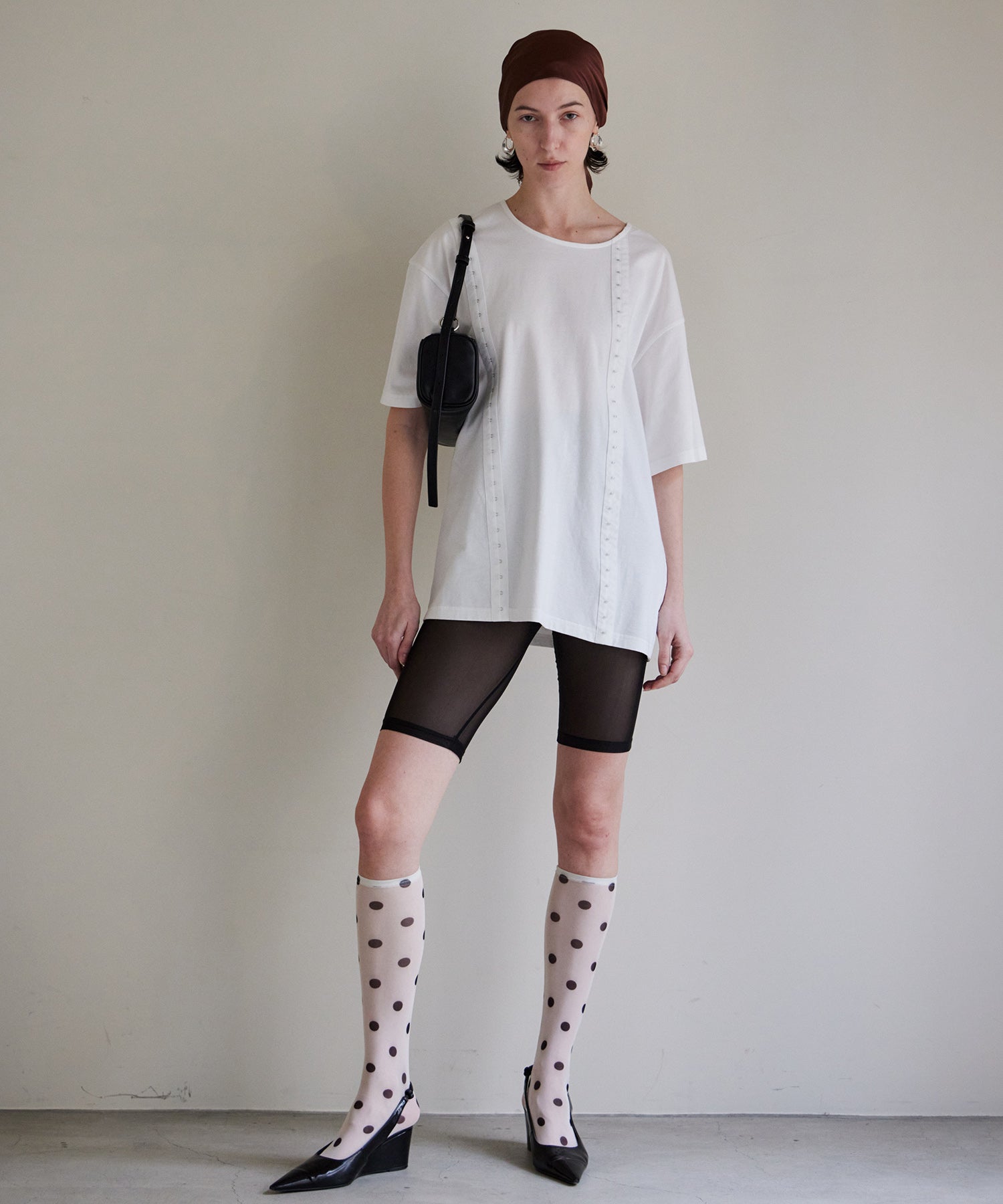 Hook-and-Eye Big Over T-Shirt