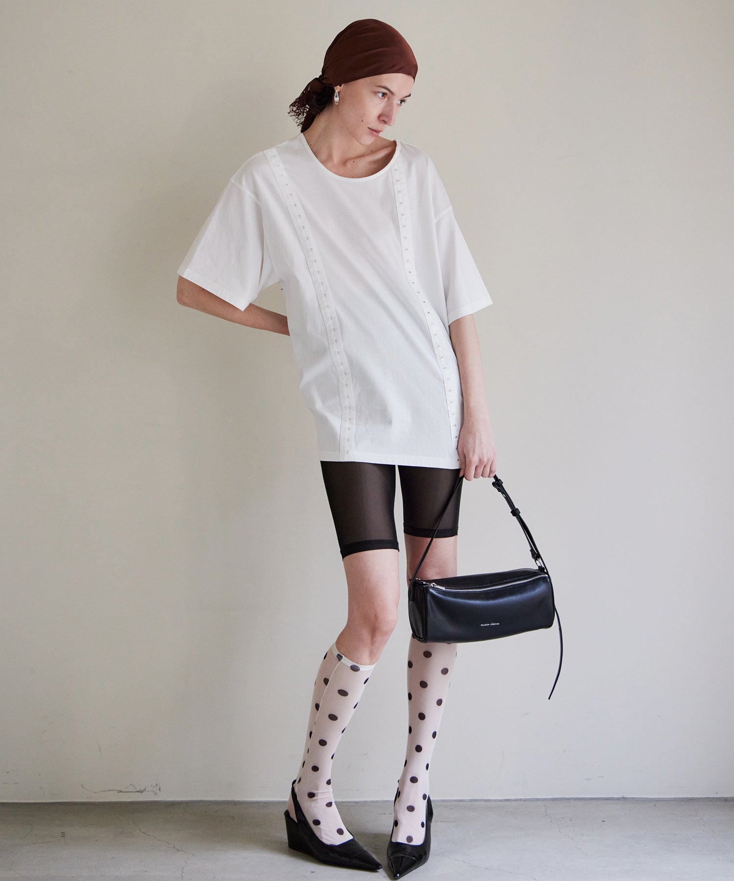 Hook-and-Eye Big Over T-Shirt