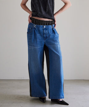 【2026Summer PRE-ORDER】2WAY Back French Terry Denim Pants